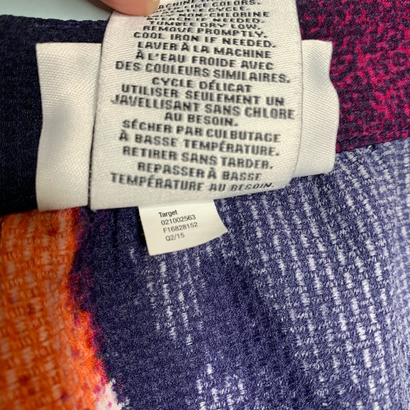 Ava & Viv Bold Multi-color Skirt - Picture 5 of 5